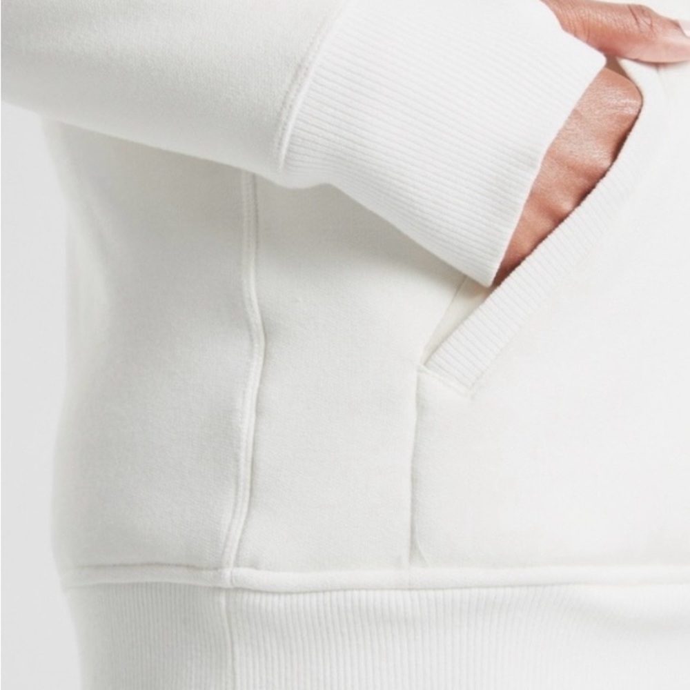 Athleta Cream/White Sherpa Hoodie - Picture 5 of 7
